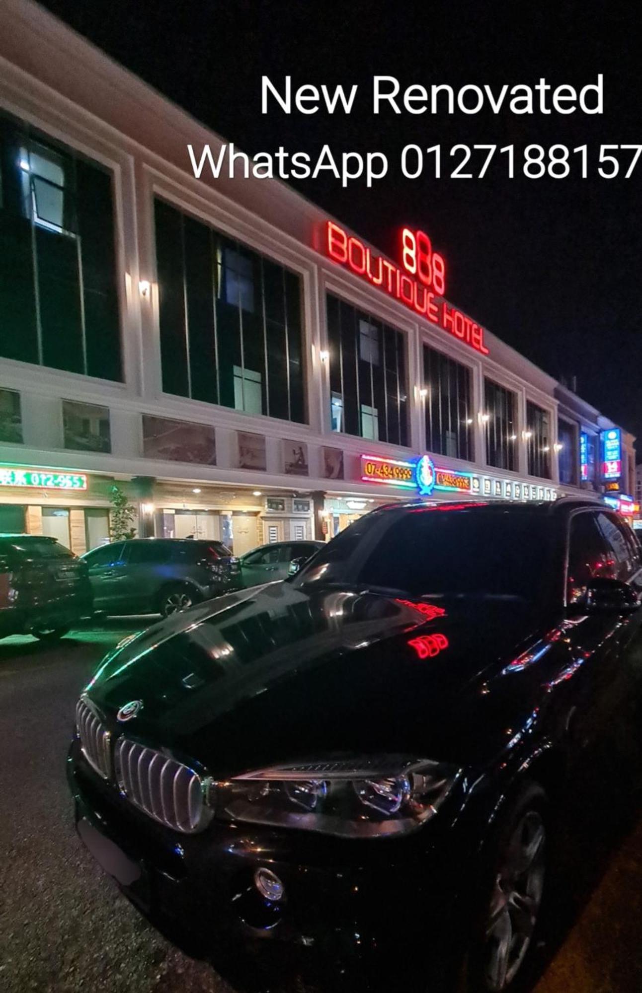 888 Boutique Hotel Batu Pahat Rum bild